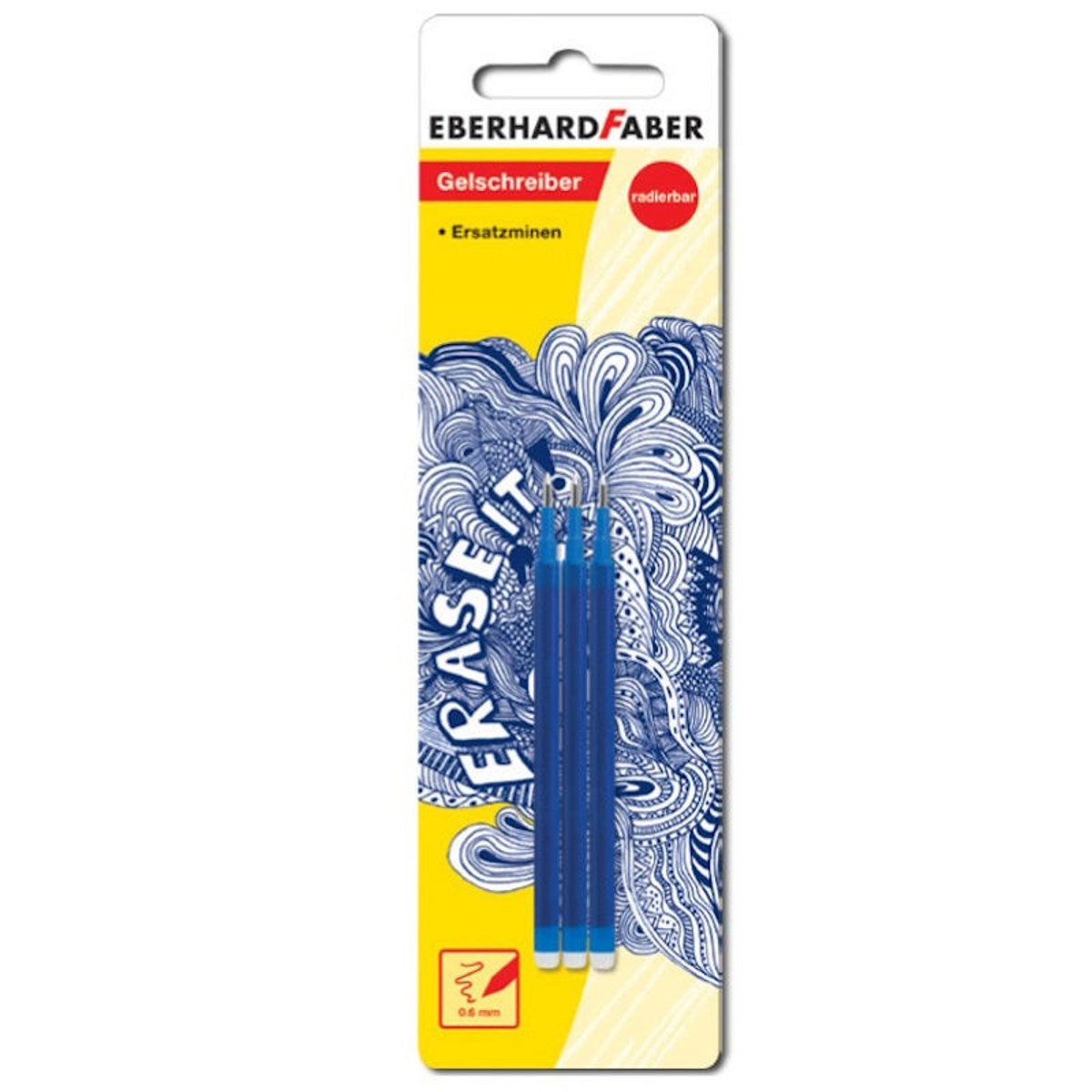 Εικόνα της Ανταλλακτικό Eberhard Faber 0.7 μπλέ 3τεμ. 5821-52
