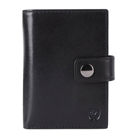 Πορτοφόλι δερμάτινο Valenta MagSafe Luxury Black 588386 — 8719638588386 Lichnaribooks