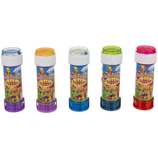 Εικόνα της Σαπουνόφουσκες Blue Gifts με πάζλ στο καπάκι Ass. 360087