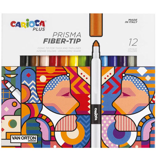 Εικόνα της Μαρκαδόροι Art Carioca Plus 12τεμ. 45205