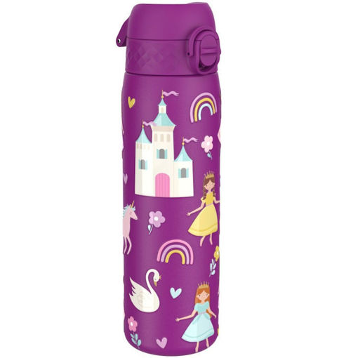 Ion8 Παγούρι Ανοξείδωτο 500ml Πριγκίπισσες I8TS500PVPRIN – Παιδικό παγούρι με παραμυθένιο σχέδιο και καπάκι ασφαλείας