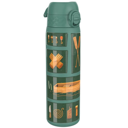 Ion8 Παγούρι Ανοξείδωτο 500ml Ψάρεμα I8TS500PGFISHIN – Αδιάβροχο παγούρι με σχέδιο Fishing και καπάκι ασφαλείας