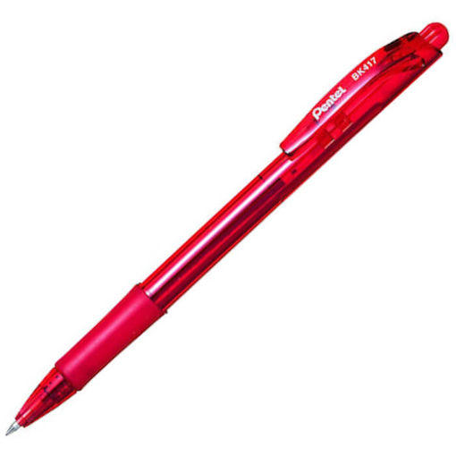 Εικόνα της Στυλό κουμπί Pentel WOW 0.7mm κόκκινο BK417Β