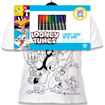 Εικόνα της Μαρκαδόροι 10τμχ. με μπλουζάκι T-Shirt 5-6 χρονών Looney Tunes 146154
