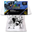 Εικόνα της Μαρκαδόροι 10τμχ. με μπλουζάκι T-Shirt 9-11 χρονών Batman 146239