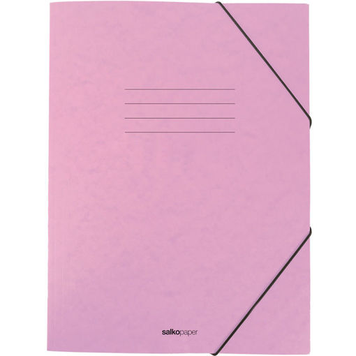 Εικόνα της Ντοσιέ λάστιχο Salko πρεσπάν Pastel μωβ 2544