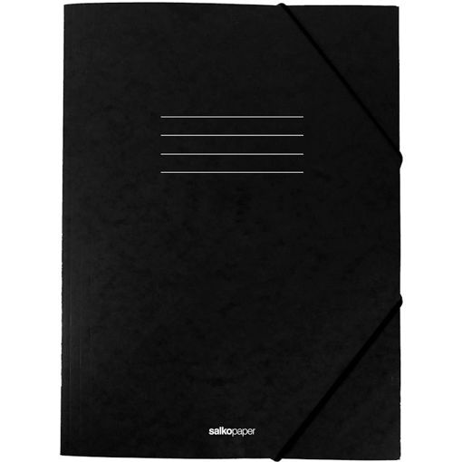 Εικόνα της Ντοσιέ λάστιχο Salko πρεσπάν μαύρο 2533