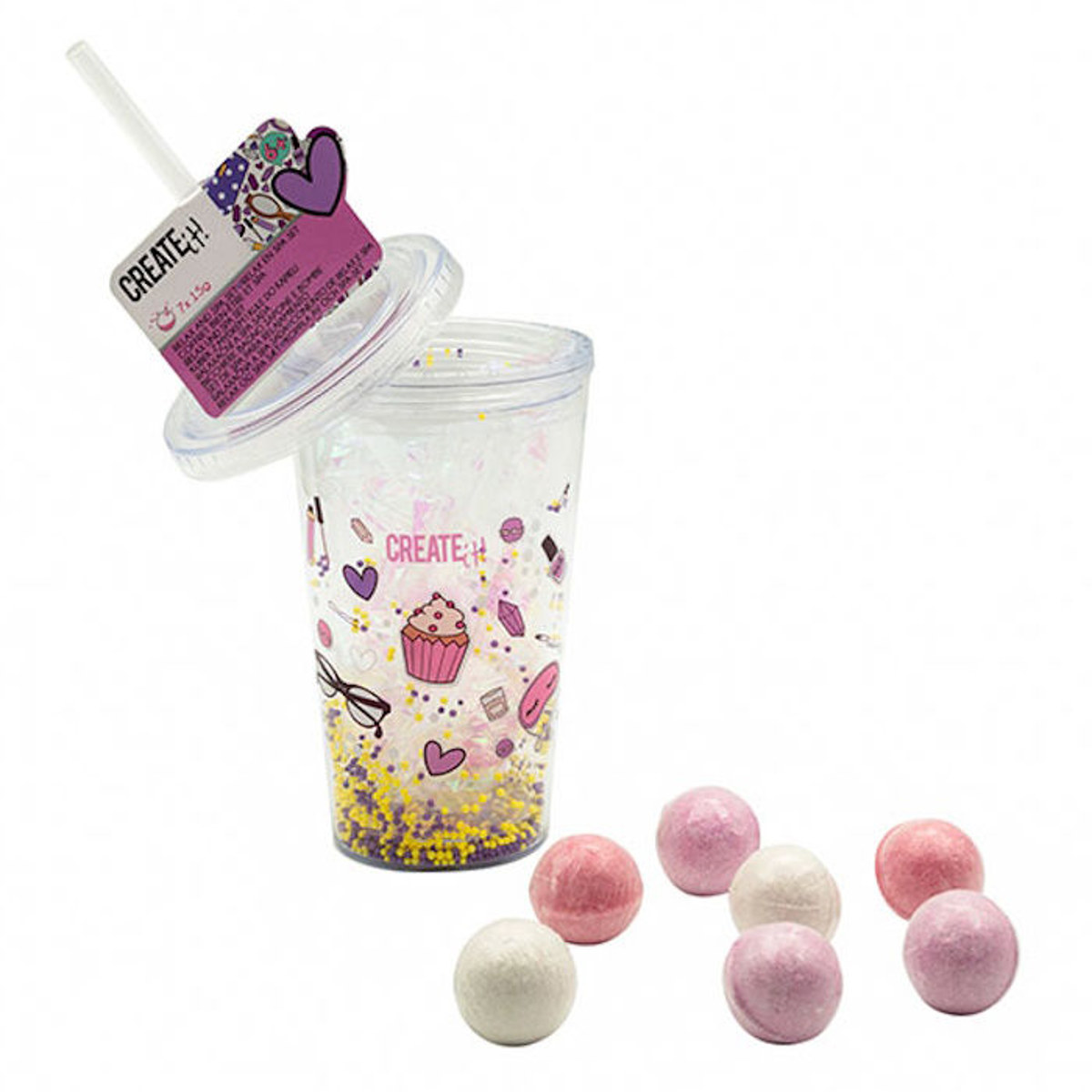 Εικόνα της Creat it! Slipper Soap & Bath Bombs 7x15gr 84562CV1