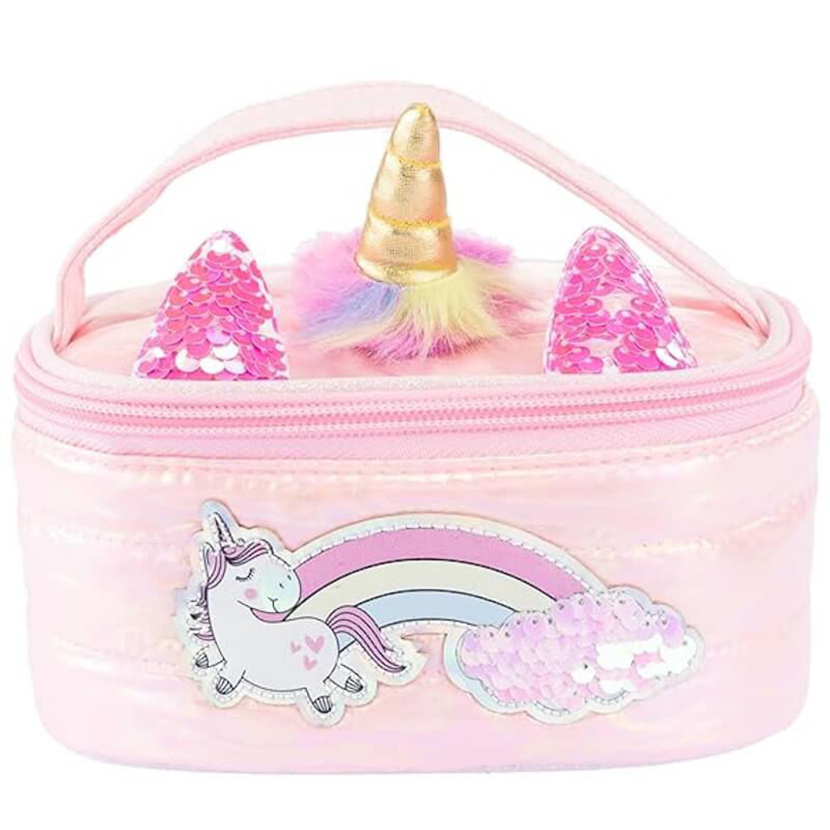 Εικόνα της Puffer Unicorn Necessaire Case Nice Group Girabrilla 19104 3/χρώματα