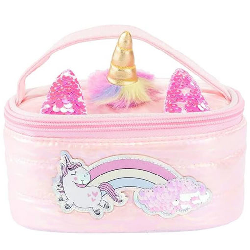 Εικόνα της Puffer Unicorn Necessaire Case Nice Group Girabrilla 19104 3/χρώματα