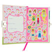Εικόνα της Σημειωματάριο Best Friends Fairy Floss & Rock Ριγέ με Λουκέτο 10x15cm