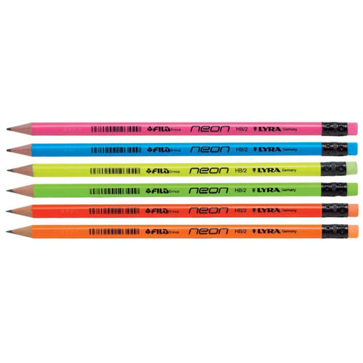 Εικόνα της Μολύβι Lyra με γόμα νέον HB/2 1293960