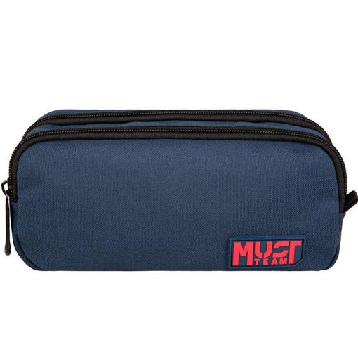 Εικόνα της Κασετίνα Must Team Monochrome μπλε με φούξια 000586390