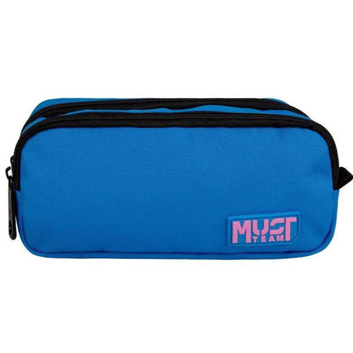 Εικόνα της Κασετίνα Must Team Monochrome αν.μπλε με ροζ 000586396