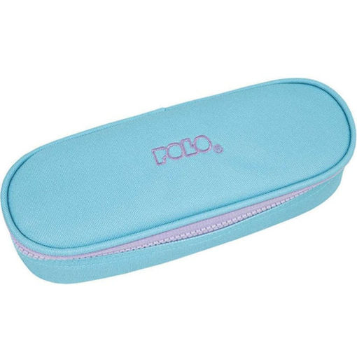 Κασετίνα POLO Box τιρκουάζ - λιλά με 2 θήκες και οργανωμένο εσωτερικό – Κωδικός 937003-5945