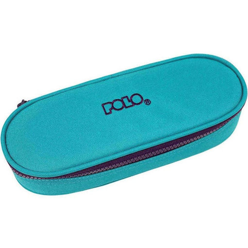 Εικόνα της Κασετίνα Polo Box πετρόλ - μώβ 937003-5847