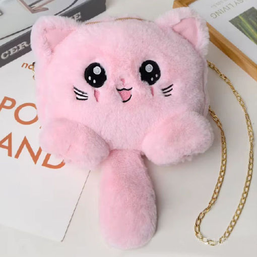 Εικόνα της Τσαντάκι γούνινο γατάκι Crea MC50800