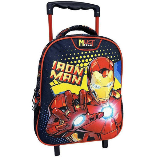 Τσάντα τρόλεϋ νηπίου Must Team Iron Man με σχέδιο Marvel 000506312 EAN 5205698751301 Lichnaribooks