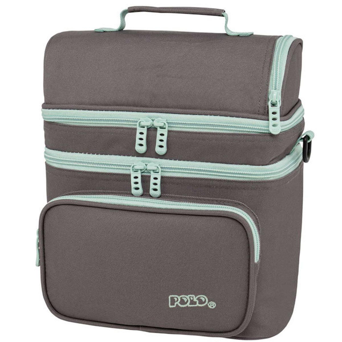 Εικόνα της Τσαντάκι φαγητού Polo Double Cooler Ash/Turquoise 907096-2759