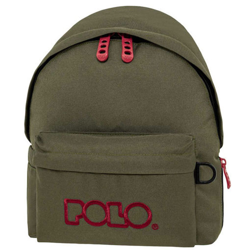 Εικόνα της Tσάντα Polo Mini Χακί - Μπορντό 901067-6533