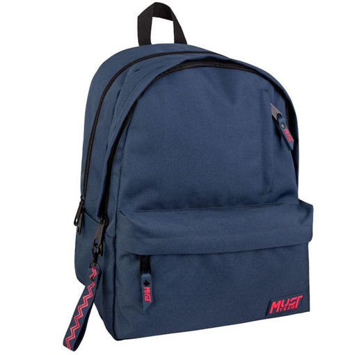 Εικόνα της Τσάντα σακίδιο Must Monochrome Classic 2θήκες μπλε με φούξια 000586389