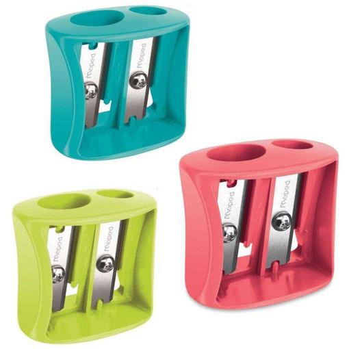 Εικόνα της Ξύστρα Maped Vivo Ergo διπλή Assorts 062511