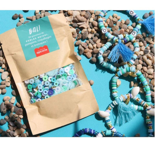 Εικόνα της Χάντρες La Petite Epicerie Mix of heishi beads and charms Bali 144031