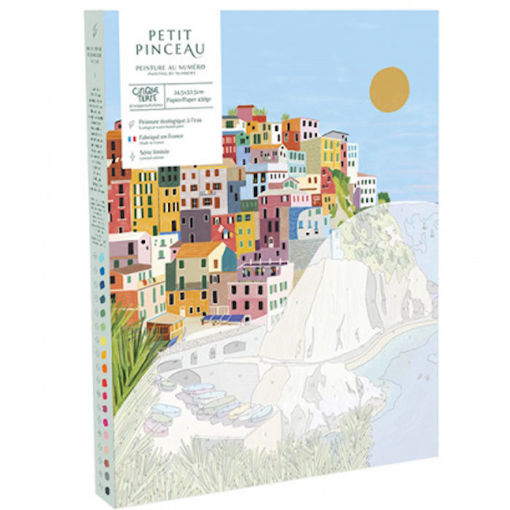Εικόνα της Σετ ζωγραφικής La Petite Epicerie με αριθμούς - Μικρό Πινέλο - Cinque Terre 350025