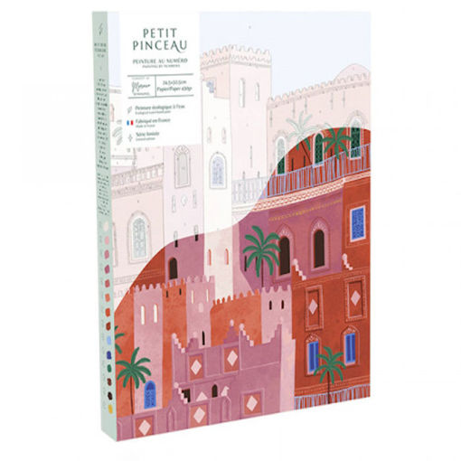 Εικόνα της Σετ ζωγραφικής La Petite Epicerie με αριθμούς - Μικρό Πινέλο - Μαρόκο 350026