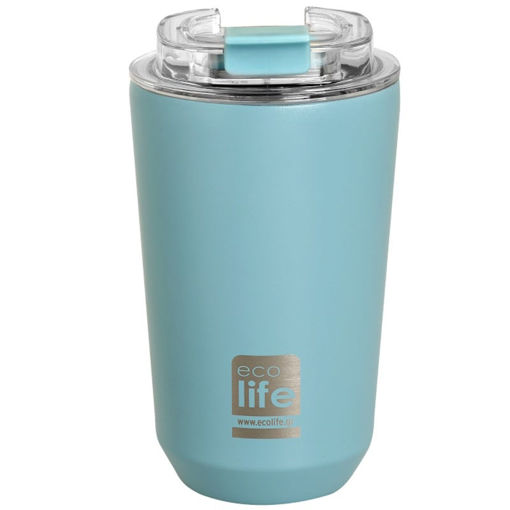 Εικόνα της Θερμός Ecolife Coffee Pure Blue 360ml 33-BO-4122
