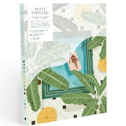 Εικόνα της Σετ ζωγραφικής La Petite Epicerie με αριθμούς - Μικρό Πινέλο - Ονειροπόληση 350031