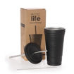 Εικόνα της Θερμός ανοξείδωτος Ecolife Thermos Cup Black 480ml 33-BO-4000