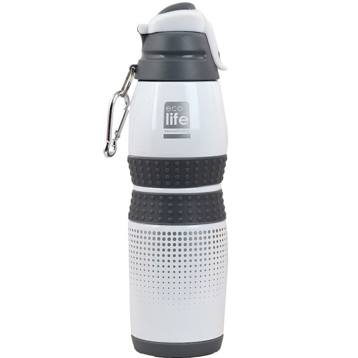 Εικόνα της Θερμός ανοξείδωτος Ecolife λευκός 400ml 33-BO-3014