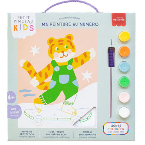 Εικόνα της Σετ ζωγραφικής La Petite Epicerie με αριθμούς - Little kids - Titi Skate 351000