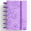 Εικόνα της Σημειωματάριο Carchivo Ingeniox Α6 dotted με 80φ αποσπώμενα λουλούδια μώβ 100gr 66016783