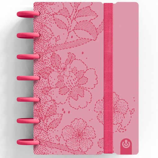 Εικόνα της Σημειωματάριο Carchivo Ingeniox Α6 dotted με 80φ αποσπώμενα λουλούδια ρόζ 100gr 66016785