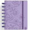 Εικόνα της Σημειωματάριο Carchivo Ingeniox Α5 ruled με 80φ αποσπώμενα λουλούδια μώβ 100gr 66016083