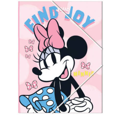 Εικόνα της Ντοσιέ λάστιχο Α4 Gim Minnie 340-38515