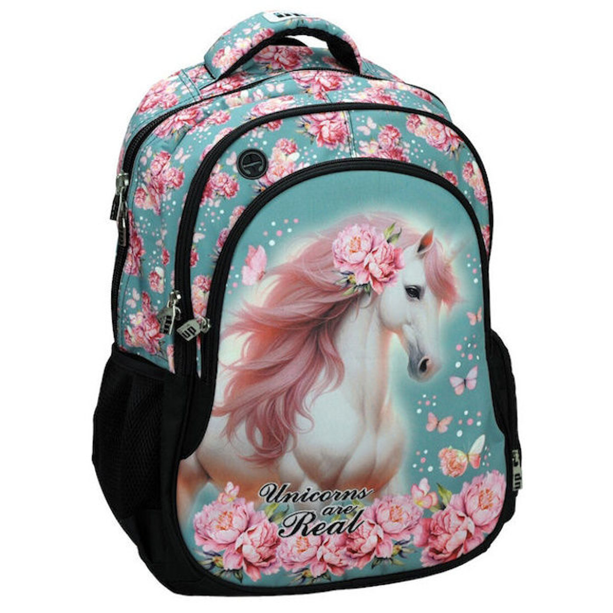 Εικόνα της Τσάντα σακίδιο οβάλ Back Me Up Butterfly Unicorn 357-25031