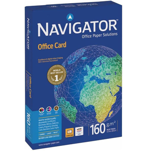 Χαρτί Navigator A4 160g 250 φύλλα premium εκτύπωσης — 5602024381377 Lichnaribooks