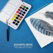 Εικόνα της Set water coloure aquafine Half Pan 24τεμ. Daler Rowney 131900102