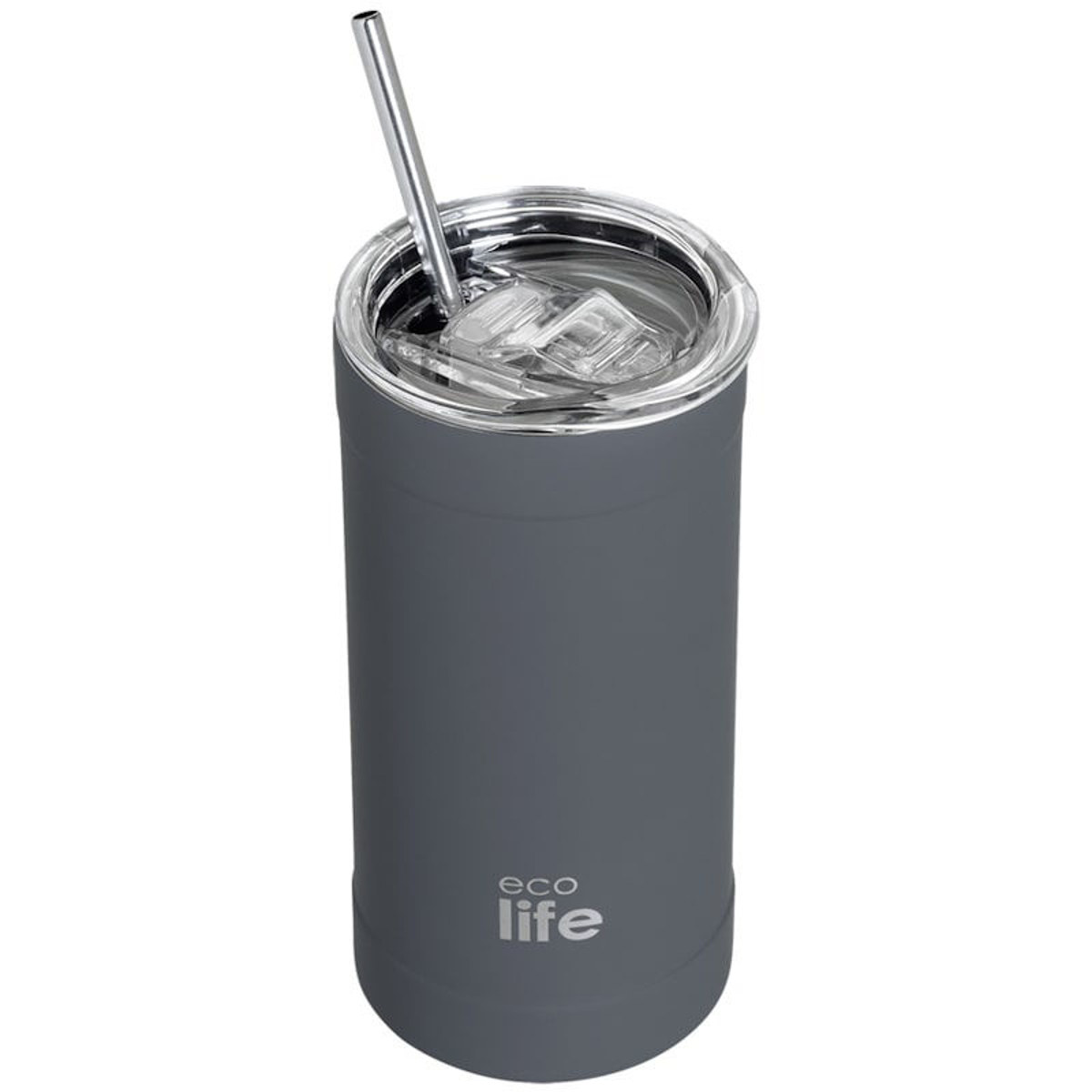 Εικόνα της Θερμός Ecolife Coffee Stone Grey 500ml 33-BO-4127
