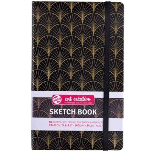 Εικόνα της Sketchbook Talens 13x21cm 80pages note 140g/m2 Art Deco 11129314152M