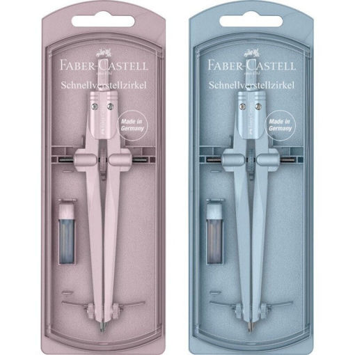 Εικόνα της Διαβήτης Faber Castell Spream Sky 174554 δύο χρώματα