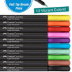 Σετ Faber-Castell Black Edition με 10 μαρκαδόρους μύτης πινέλου
