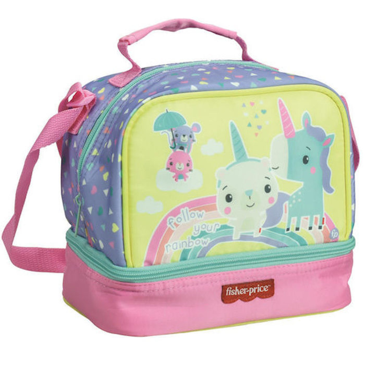 Εικόνα της Τσαντάκι φαγητού Fisher Price Unicorn 349-38220
