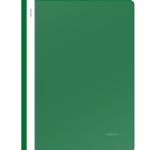Εικόνα της Ντοσιέ έλασμα Metron πακέτο 25τεμ. πράσινο 58300-G