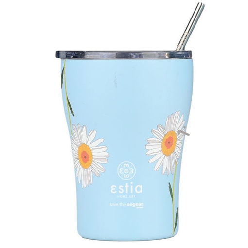 Εικόνα της Θερμός Estia Coffee Mug Save The Aegean 350ml Dreamy Sky 01-23065