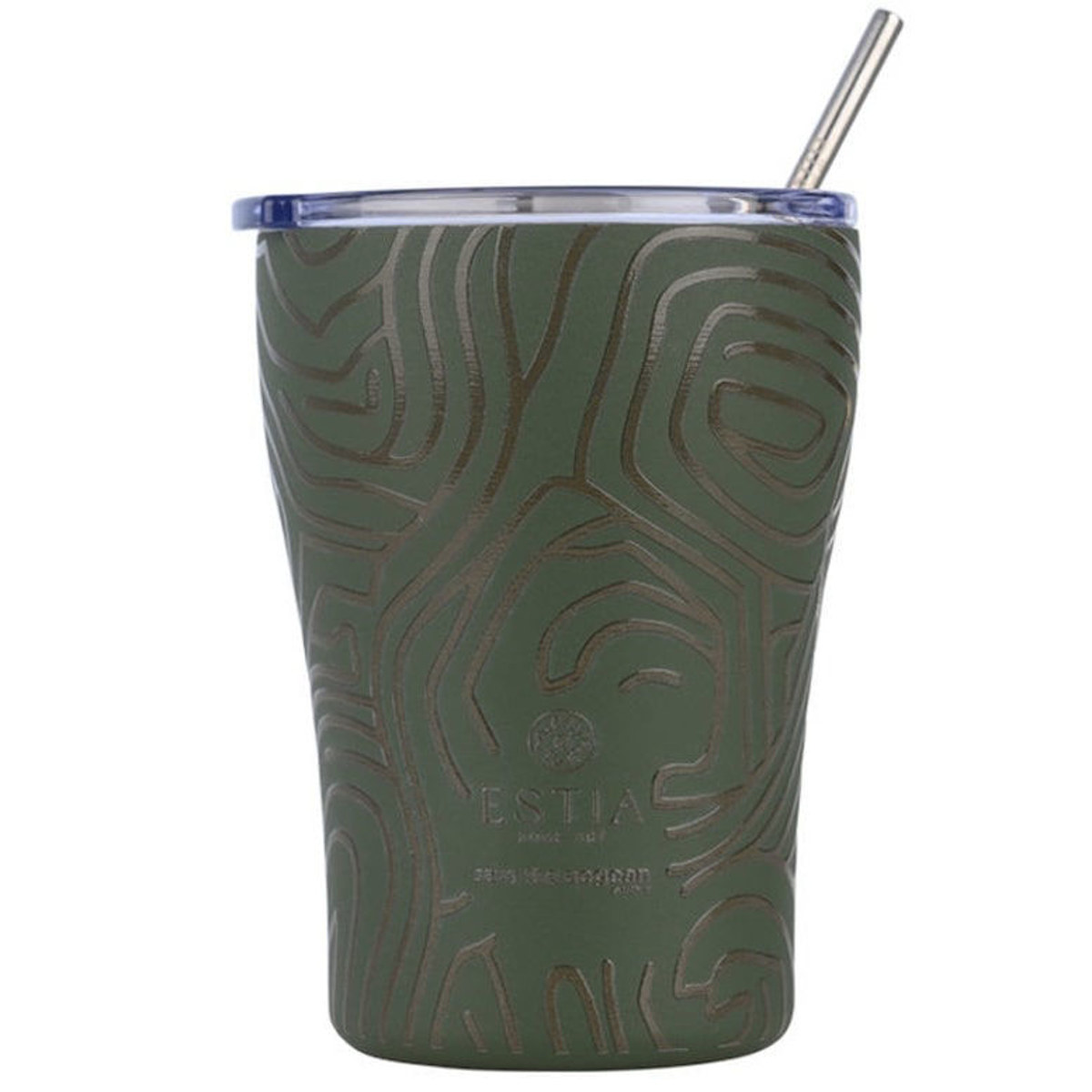 Εικόνα της Θερμός Estia Coffee Mug Save The Aegean 350ml Olive Flow 01-31725