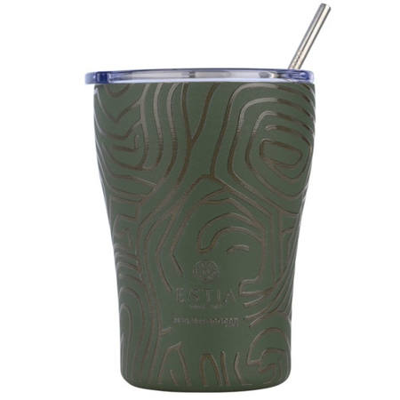 Εικόνα της Θερμός Estia Coffee Mug Save The Aegean 350ml Olive Flow 01-31725
